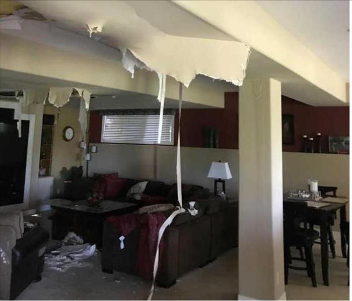 water coming through ceiling in Northglenn home